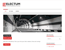 Tablet Screenshot of electum.se